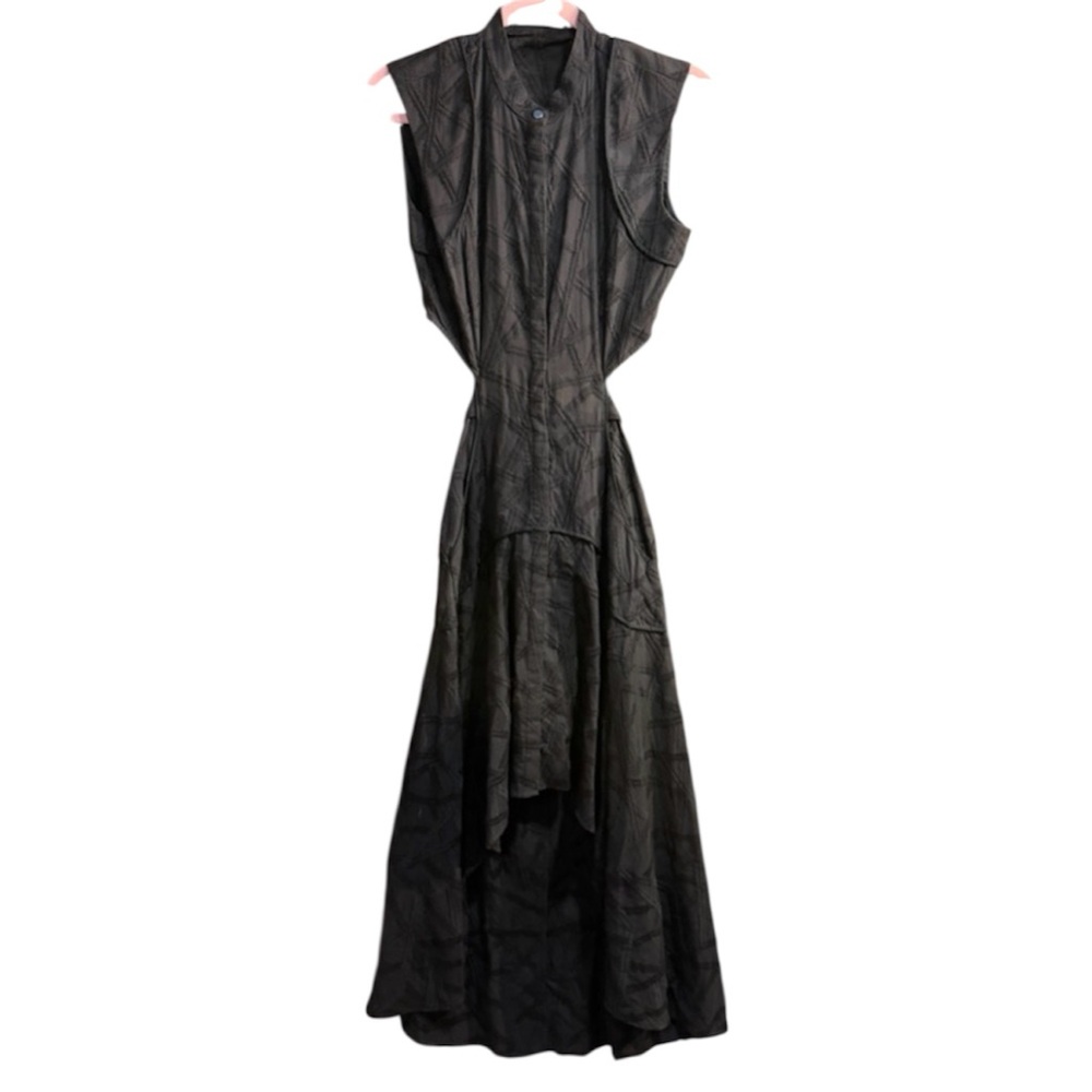 sass & bide Black High Low Dress Sz‎ 2